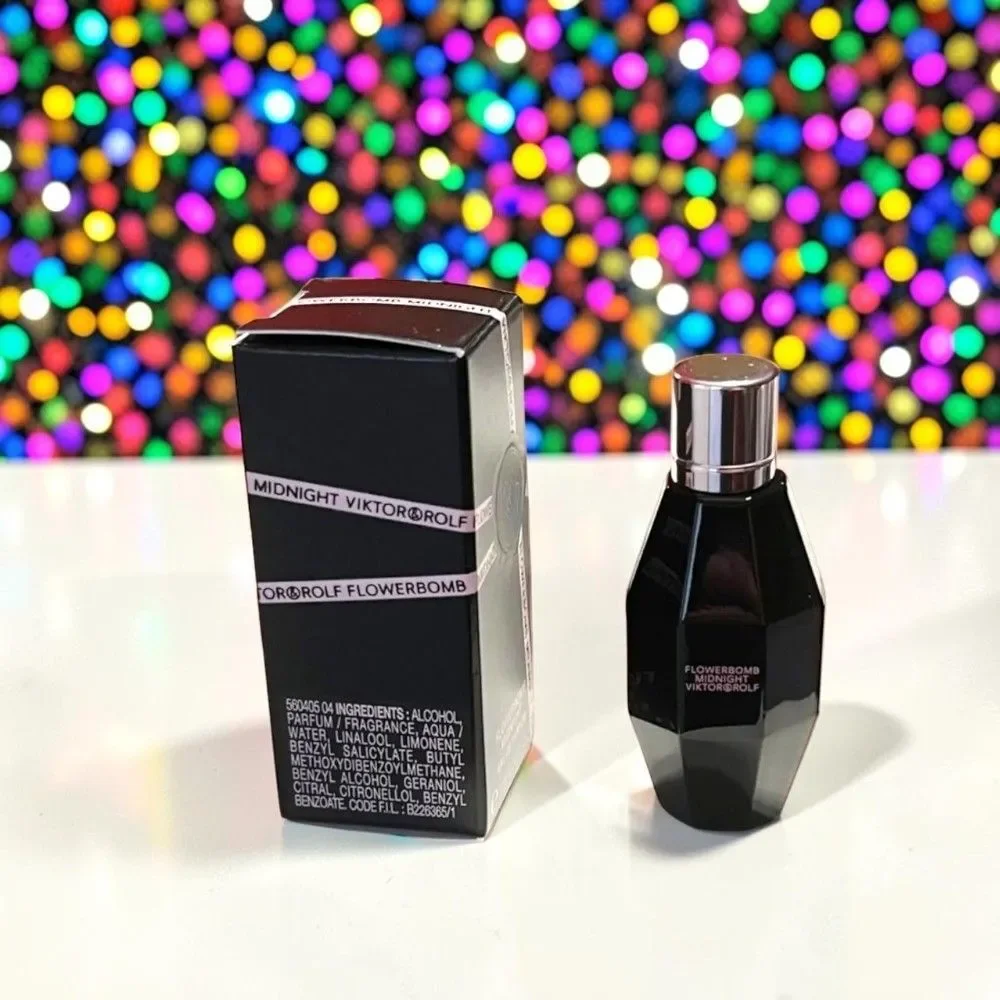 LOT OF 2 VIKTOR & ROLF FLOWERBOMB MIDNIGHT EDP 0.24oz/ 7ml Brand New In Box